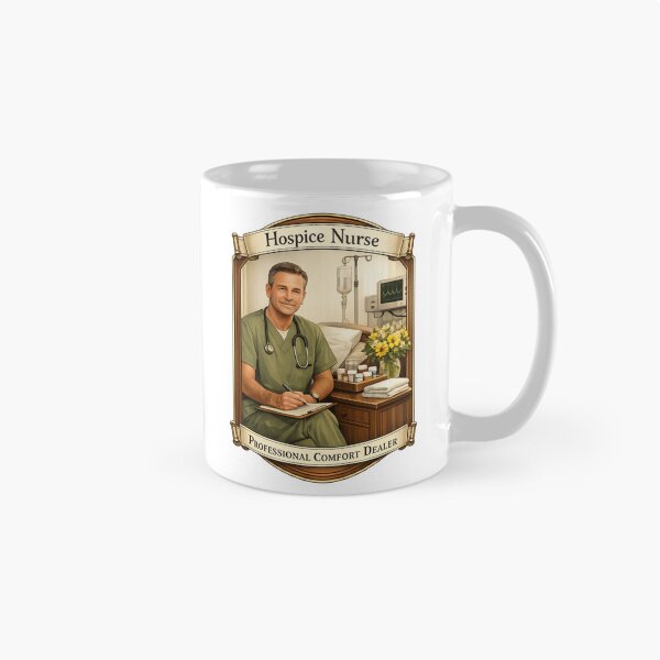 Item preview, Hospice Nurse Professional Comfort Dealer Funny Nurse Gift designed and sold by YMLux.