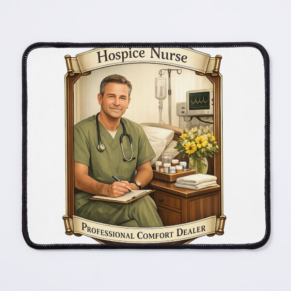 Item preview, Hospice Nurse Professional Comfort Dealer Funny Nurse Gift designed and sold by YMLux.