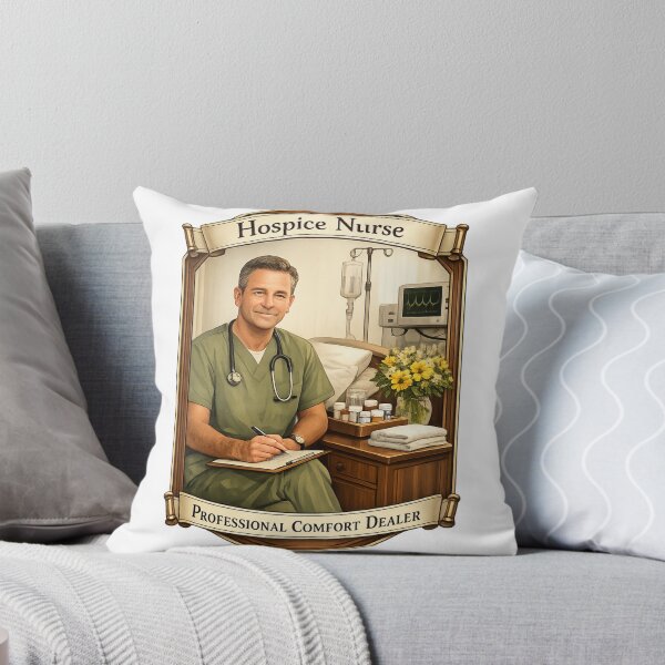 Item preview, Hospice Nurse Professional Comfort Dealer Funny Nurse Gift designed and sold by YMLux.