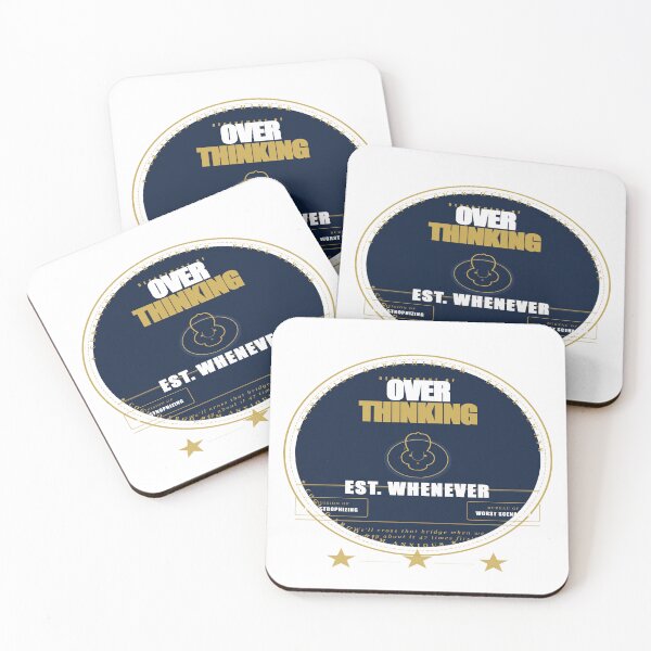Item preview, Overthinking Co Department of Catastrophizing Funny Gift designed and sold by Mega-Shopping.