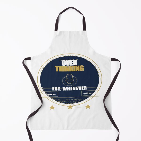 Item preview, Overthinking Co Department of Catastrophizing Funny Gift designed and sold by Mega-Shopping.
