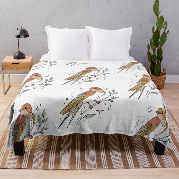 Item preview, Mystical Celestial Swallow Bird Botanical Art designed and sold by BestChoiceService.