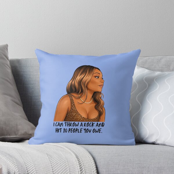 Item preview, Angela Oakley Inspired Glam Portrait Art | RHOA Style Reality TV Fan Design designed and sold by SimplyJasper.