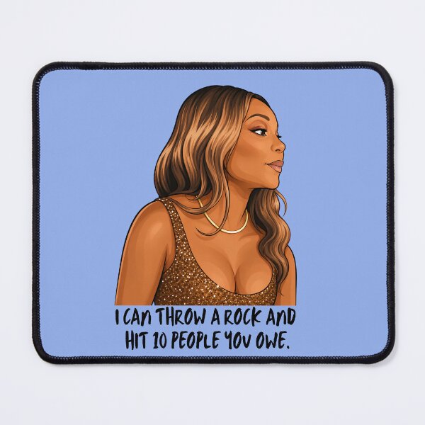 Item preview, Angela Oakley Inspired Glam Portrait Art | RHOA Style Reality TV Fan Design designed and sold by SimplyJasper.