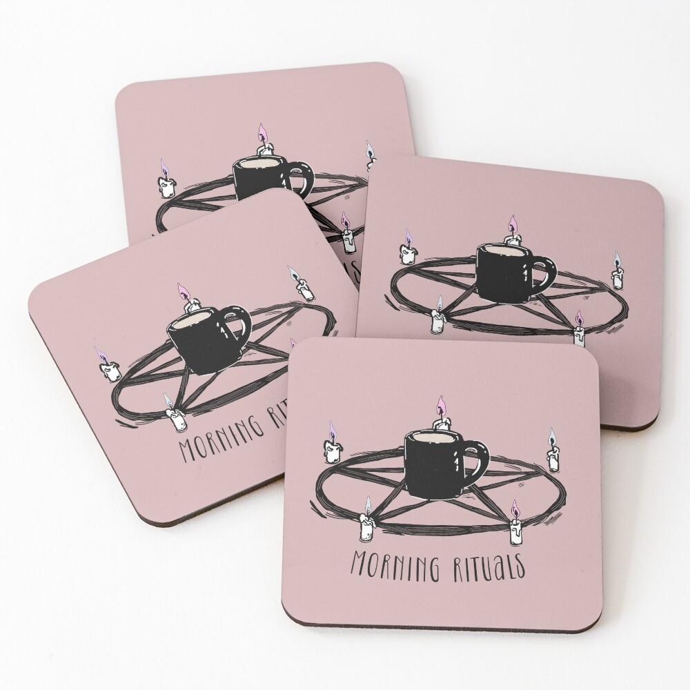 Item preview, Coasters (Set of 4) designed and sold by witchlingart.
