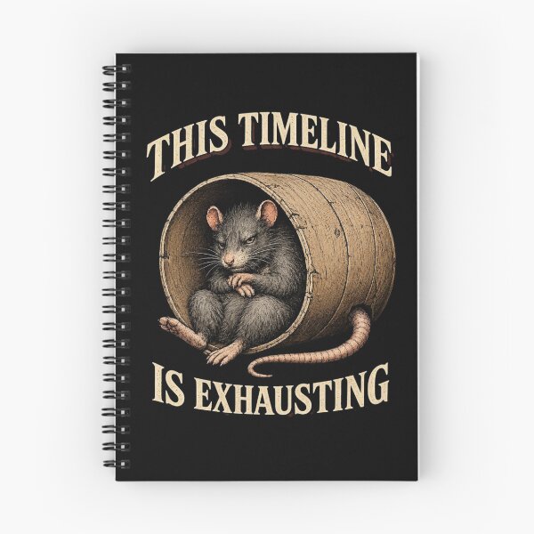 Item preview, Hantavirus Timeline Exhausting Rat Pandemic Toilet Paper Humour  designed and sold by ArcanePrintsxo.