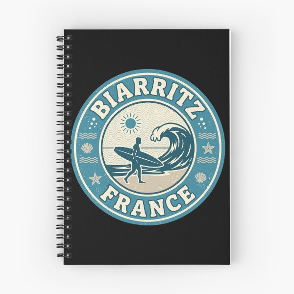 Item preview, Biarritz France Surf Vintage Badge designed and sold by Digital Art Works  Hub.