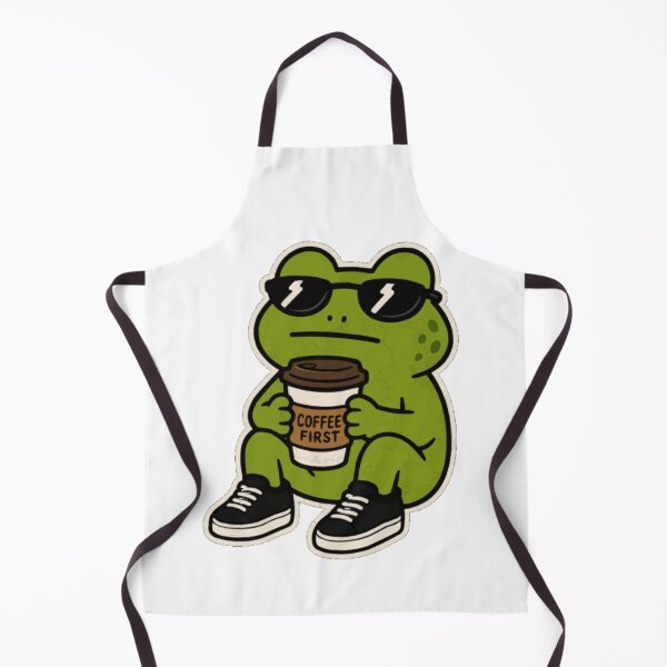Item preview, Cool Frog Coffee First Design designed and sold by PINK FREE.
