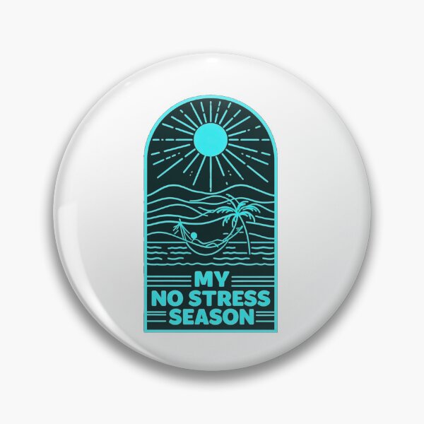 Item preview, My no stress season - beach designed and sold by Stefrait-7.