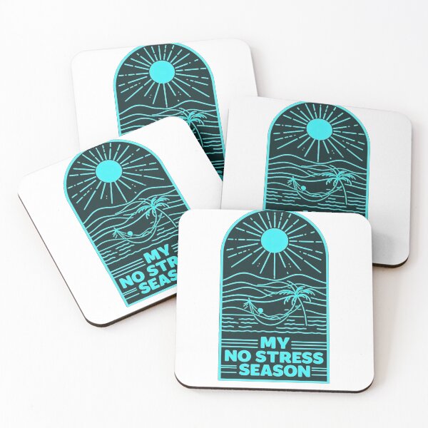 Item preview, My no stress season - beach designed and sold by Stefrait-7.