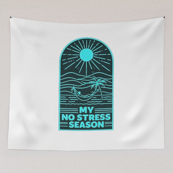 Item preview, My no stress season - beach designed and sold by Stefrait-7.