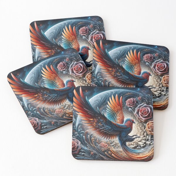 Item preview, Deep Blue Phoenix: The Aesthetics of Flight designed and sold by KunstGeist.