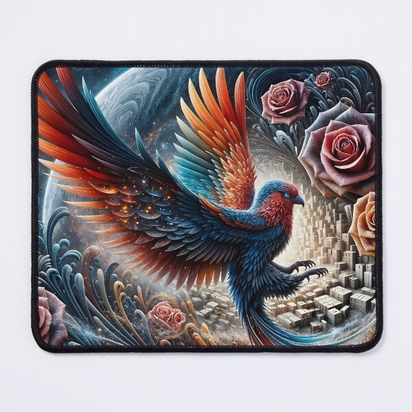 Item preview, Deep Blue Phoenix: The Aesthetics of Flight designed and sold by KunstGeist.