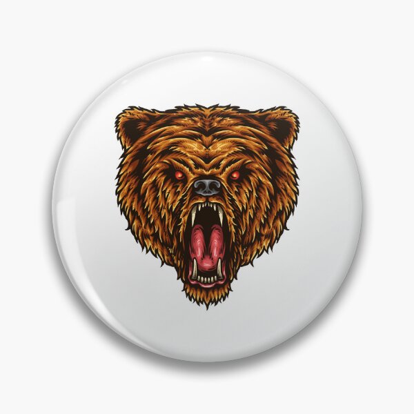 Item preview, The Great Power Of Bear - Strong Wildlife Nature Art designed and sold by 1001T-Shirt.