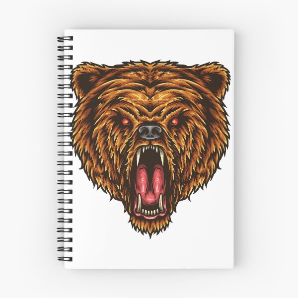 Item preview, The Great Power Of Bear - Strong Wildlife Nature Art designed and sold by 1001T-Shirt.