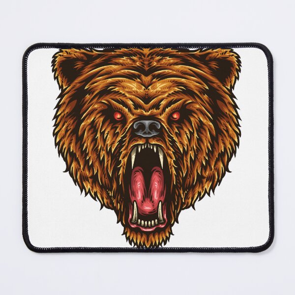 Item preview, The Great Power Of Bear - Strong Wildlife Nature Art designed and sold by 1001T-Shirt.
