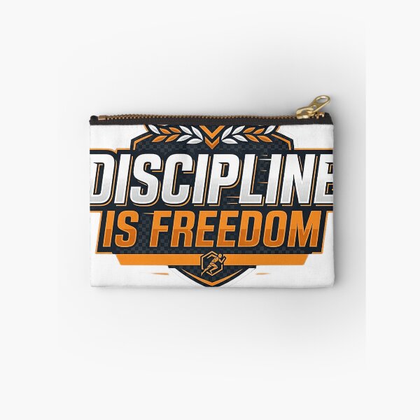 Item preview, Discipline Is Freedom Motivation T-Shirt – Strong Mindset Streetwear Design designed and sold by No Excuses .