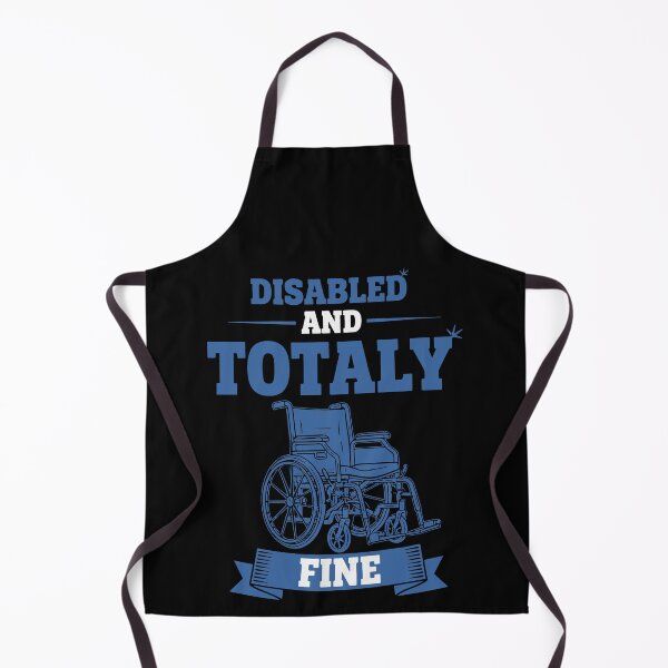 Item preview, Disability Awareness Disabled And Totaly Fine designed and sold by LuminOrb.