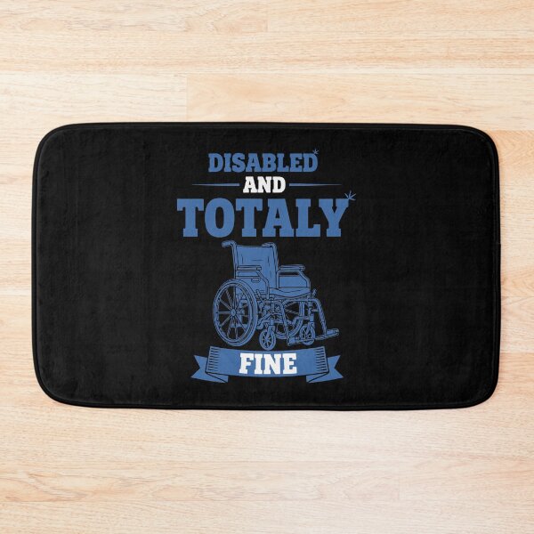 Item preview, Disability Awareness Disabled And Totaly Fine designed and sold by LuminOrb.