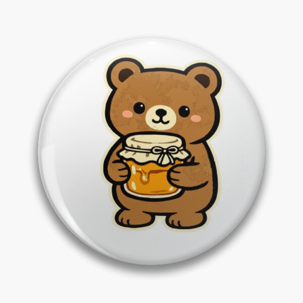 Item preview, Cute Bear Honey Jar Design designed and sold by PINK FREE.