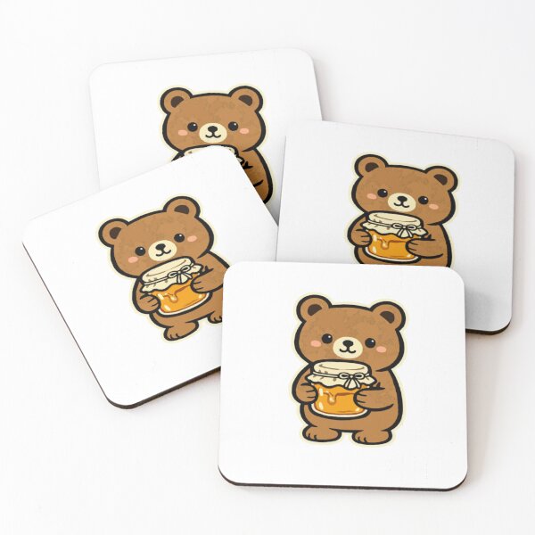 Item preview, Cute Bear Honey Jar Design designed and sold by PINK FREE.