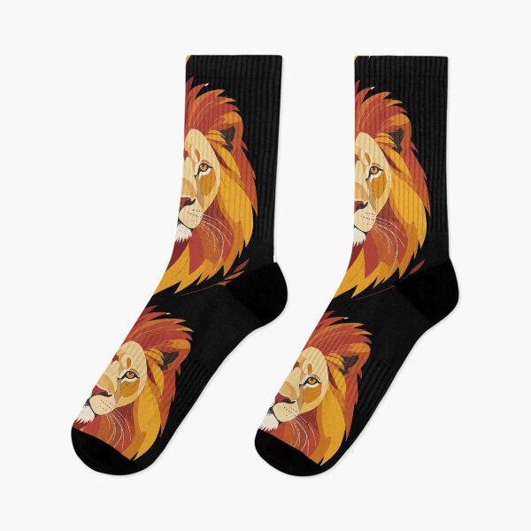 Item preview, Champion Spirit Yellow and Red Lion Art - King of the Arena Decor designed and sold by BestChoiceService.