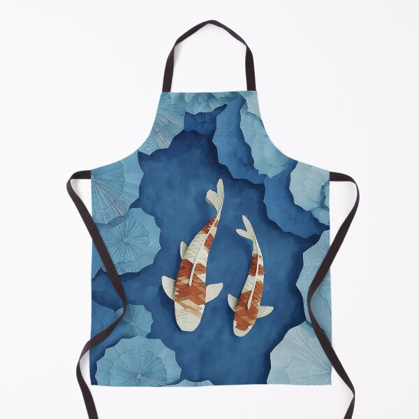 Item preview, Japandi Koi Fish - Minimalist Japanese Zen Wall Art designed and sold by KJNihonDesigner.