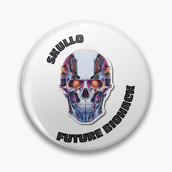 Item preview, Skullo Future Biohack designed and sold by InkRebelia.
