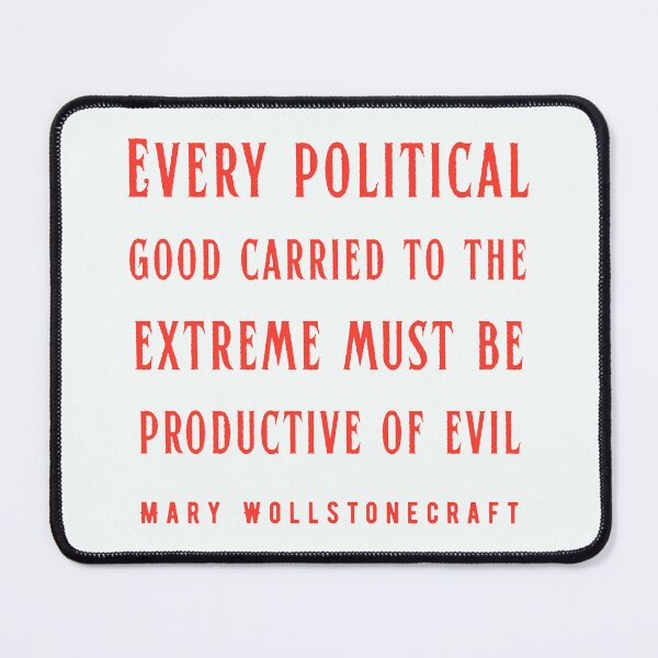 Item preview, Copy of Mary Wollstonecraft quote: Virtue can only flourish among equals. designed and sold by artbleed.