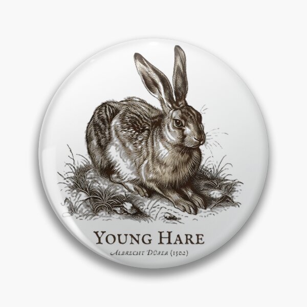 Item preview, Albrecht Dürer: The Young Hare (1502) designed and sold by GreatPeopleMind.