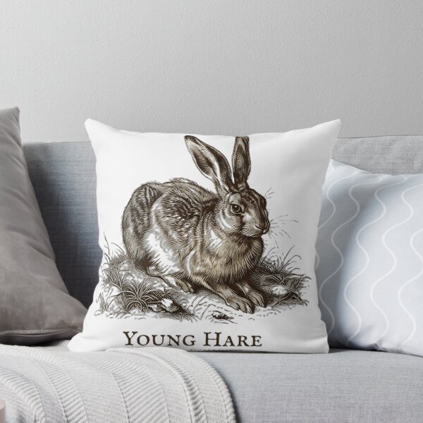 Item preview, Albrecht Dürer: The Young Hare (1502) designed and sold by GreatPeopleMind.