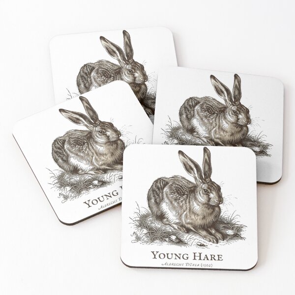 Item preview, Albrecht Dürer: The Young Hare (1502) designed and sold by GreatPeopleMind.