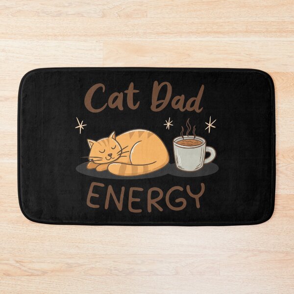 Artikelvorschau, Lustiges Design mit schlafender, rotgetigerter Katze und Kaffeetasse entworfen und verkauft von Ahmed-khafagy.