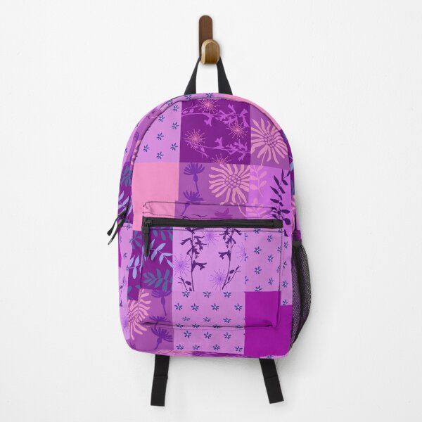 Item preview, Pink patchwork quilt style designed and sold by RachelHayesArt.
