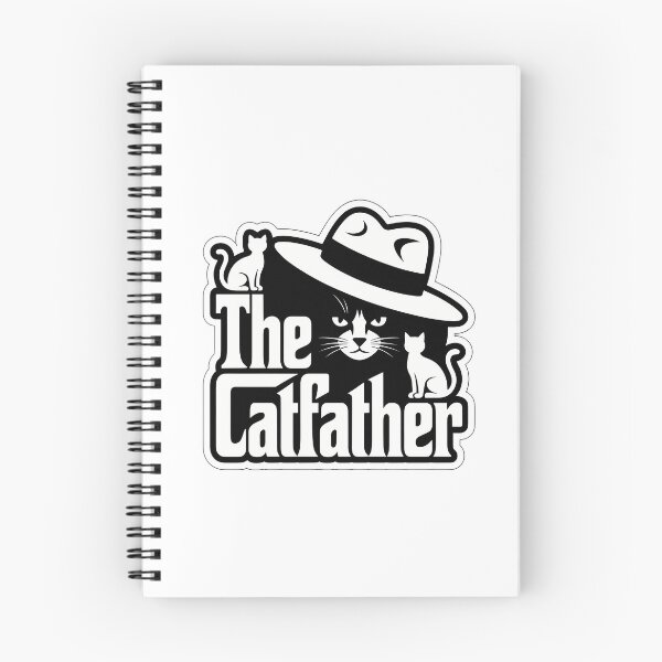 Item preview, The Catfather Minimalist Silhouette designed and sold by NiftyWrx.