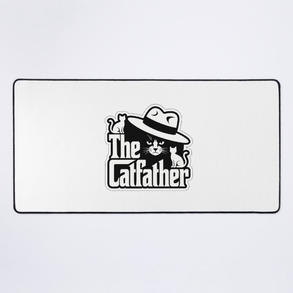 Item preview, The Catfather Minimalist Silhouette designed and sold by NiftyWrx.