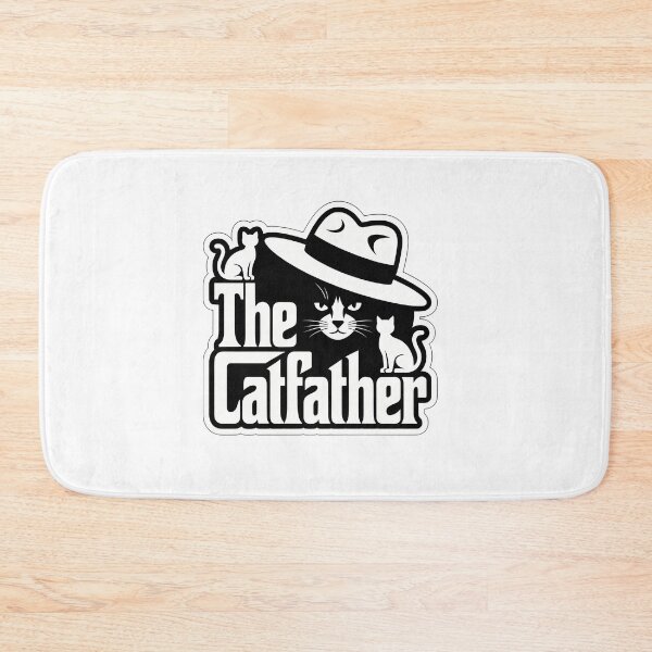 Item preview, The Catfather Minimalist Silhouette designed and sold by NiftyWrx.