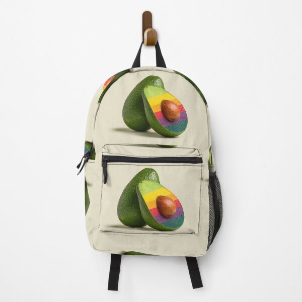 Item preview, Colorful Rainbow Avocado Art – Cute Creative Food Illustration designed and sold by WordPlayStudio.