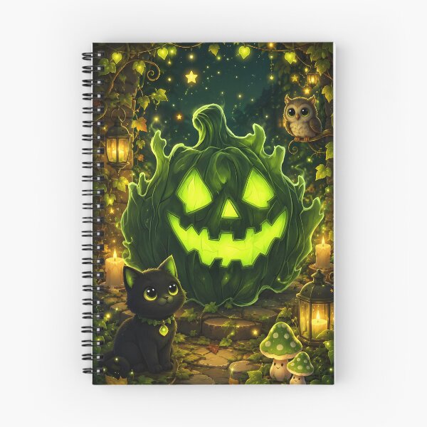 Item preview, Halloween 10 - Glowing Green Neon Jack-O-Lantern Art designed and sold by NikaNavi.