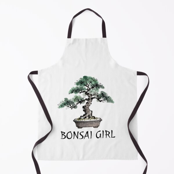 Item preview, Bonsai Girl Zen Tree Master Sumi-e Art designed and sold by Artycom.