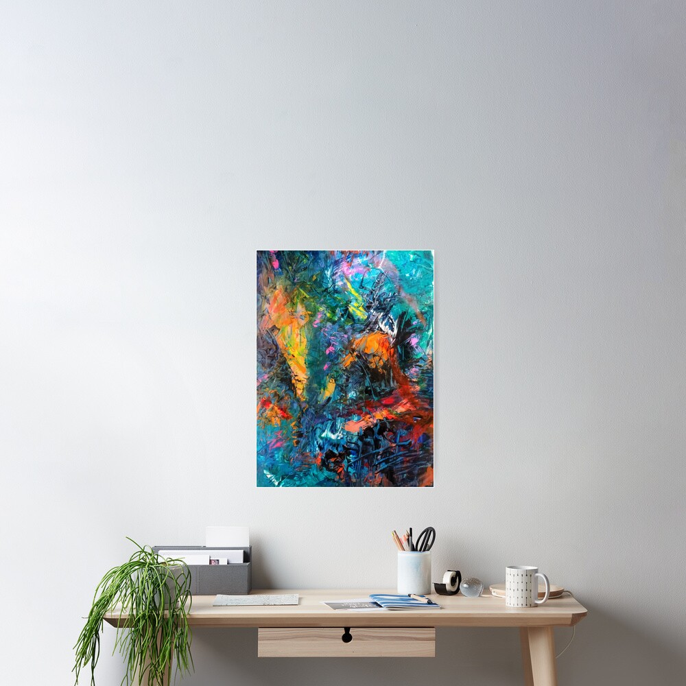Vista previa del artículo con la obra «Póster», diseñado y vendido por InnerMotionLola.