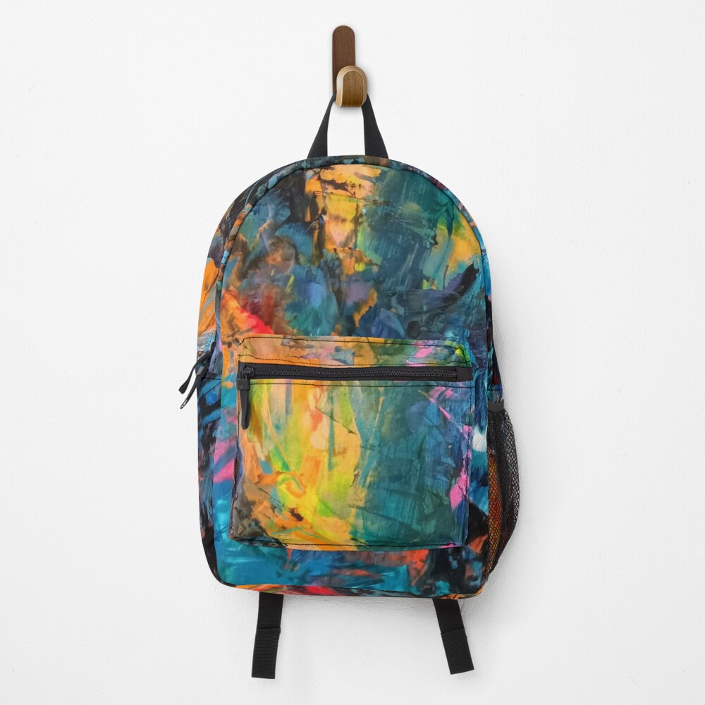 Vista previa del artículo con la obra «Mochila», diseñado y vendido por InnerMotionLola.