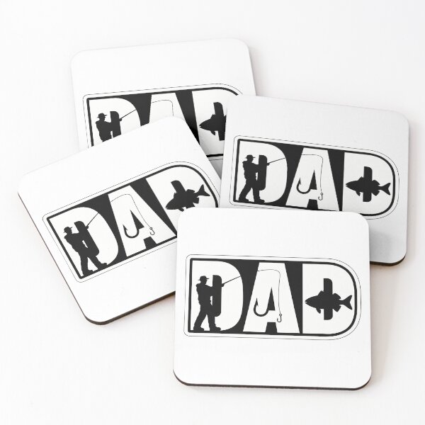 Item preview, Fishing Dad Letter Art designed and sold by NiftyWrx.
