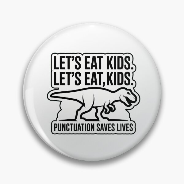 Item preview, Dino Dilemma: Punctuation Saves Lives designed and sold by NiftyWrx.
