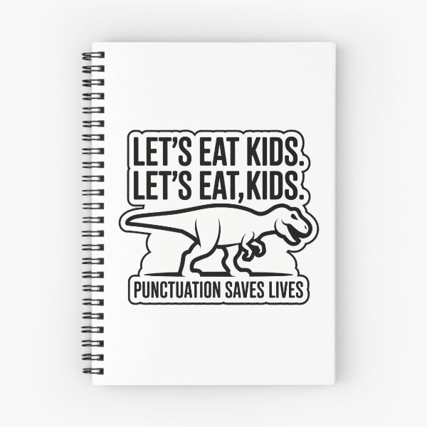 Item preview, Dino Dilemma: Punctuation Saves Lives designed and sold by NiftyWrx.