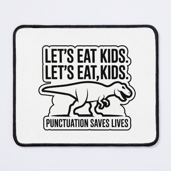 Item preview, Dino Dilemma: Punctuation Saves Lives designed and sold by NiftyWrx.