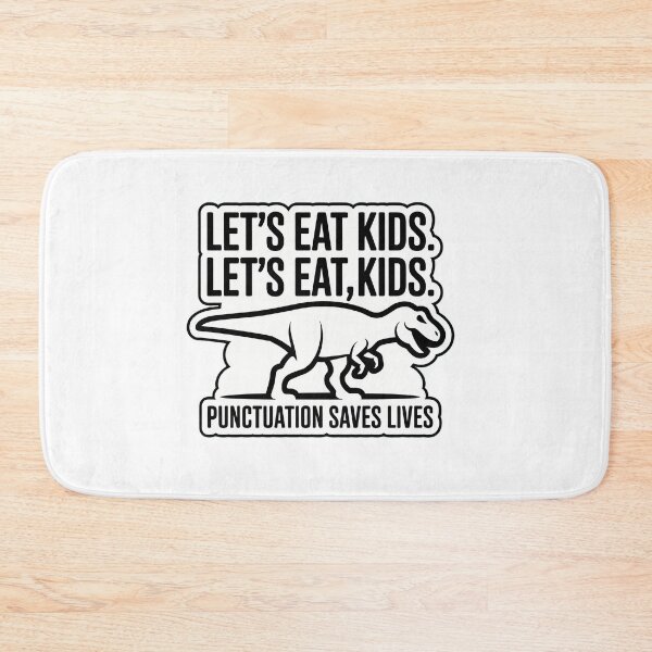 Item preview, Dino Dilemma: Punctuation Saves Lives designed and sold by NiftyWrx.