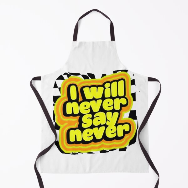 Item preview, I will never say never - bold designed and sold by Stefrait-7.