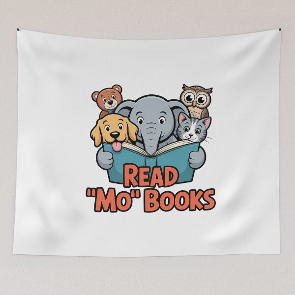 Item preview, Cute Animals Reading Together designed and sold by NiftyWrx.