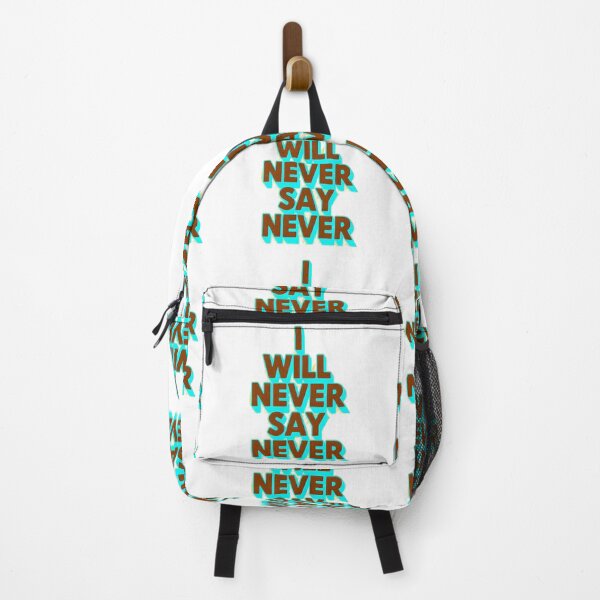 Item preview, I will never say never designed and sold by Stefrait-7.